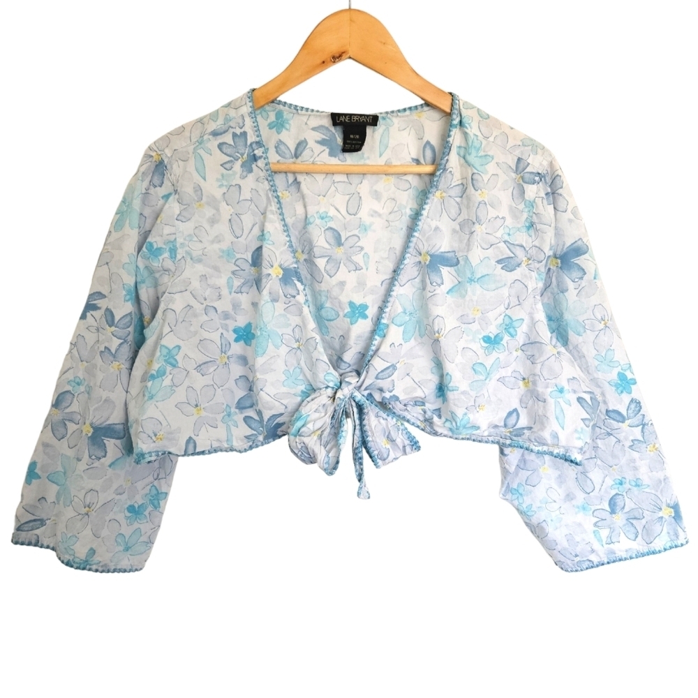 Y2K Lane Bryant 18/20‎ cropped shrug top
